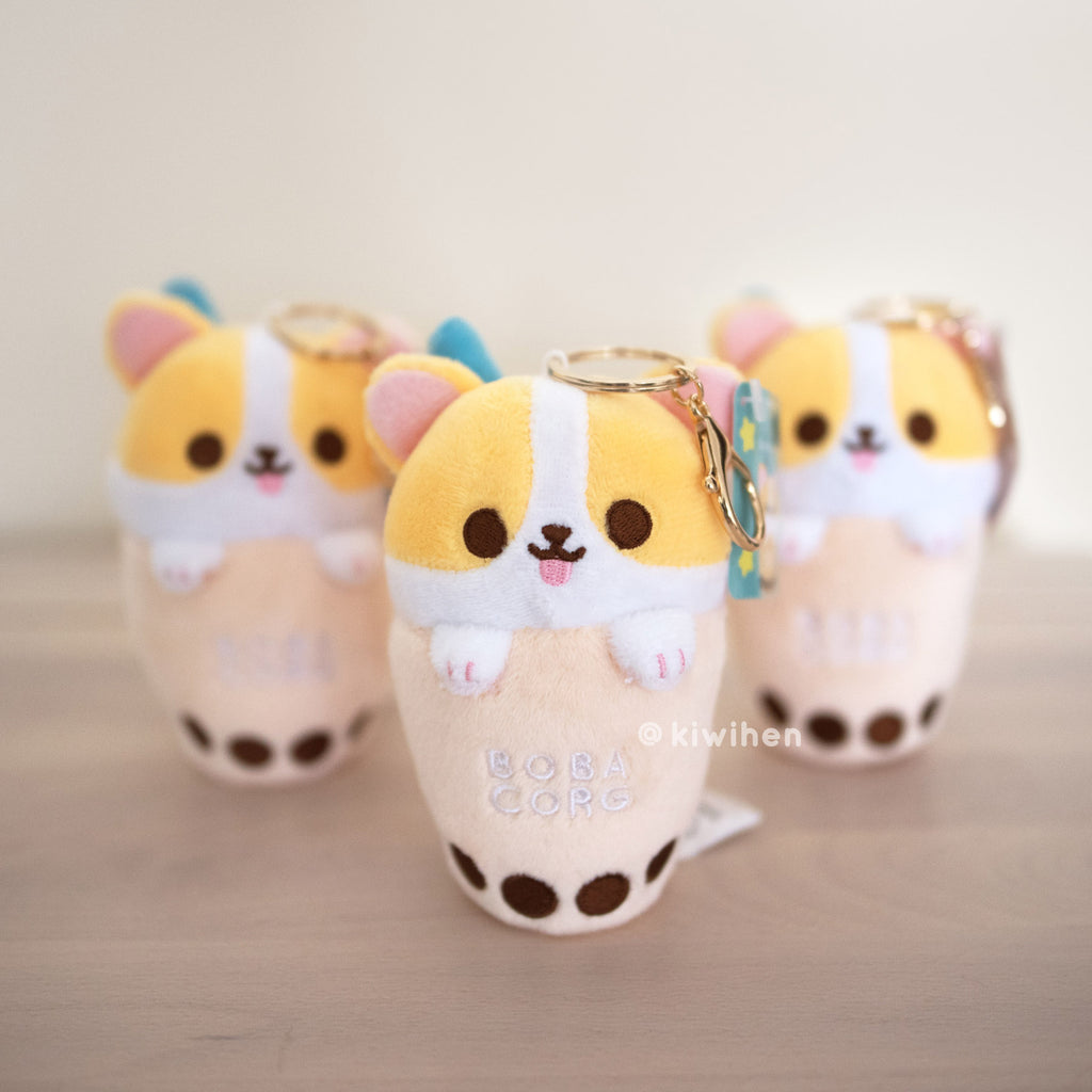 boba corgi plush