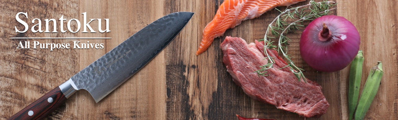 Cuchillo japonés Santoku Sequence con hoja de 20 cm