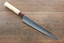 Sakai Takayuki VG10 33 Layer Damascus Gyuto Japanese Knife 210mm Keyaki (Japanese Elm) Handle