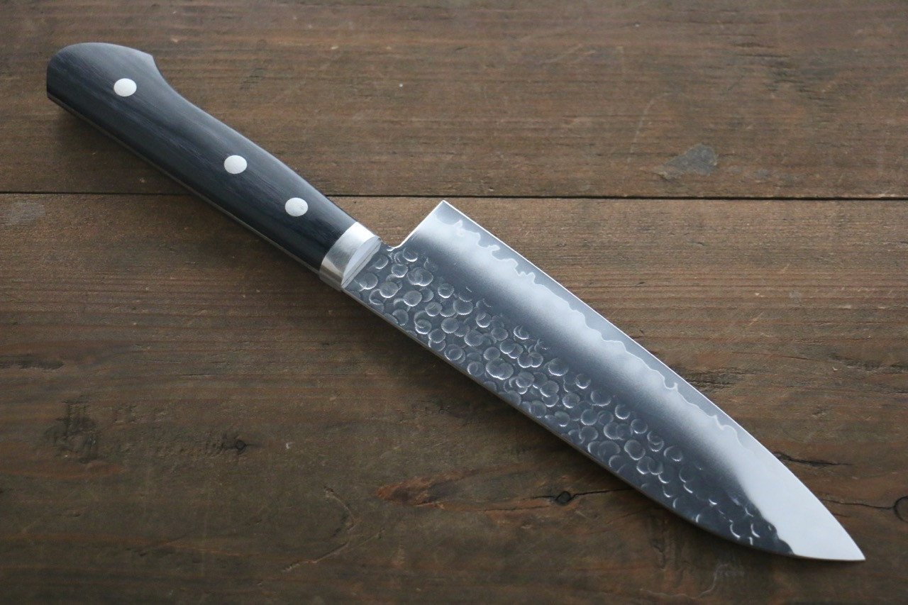 Seisuke VG1 Hammered Santoku Japanese Kitchen Chef Knife 165mm