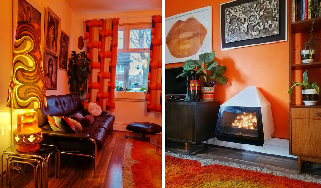 House Tour: Estelle’s 70’s-tastic Home - lounge details