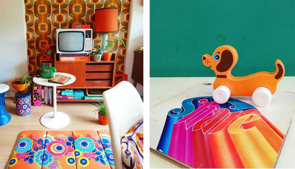 House Tour - Laura's bright colours in lounge and accessories