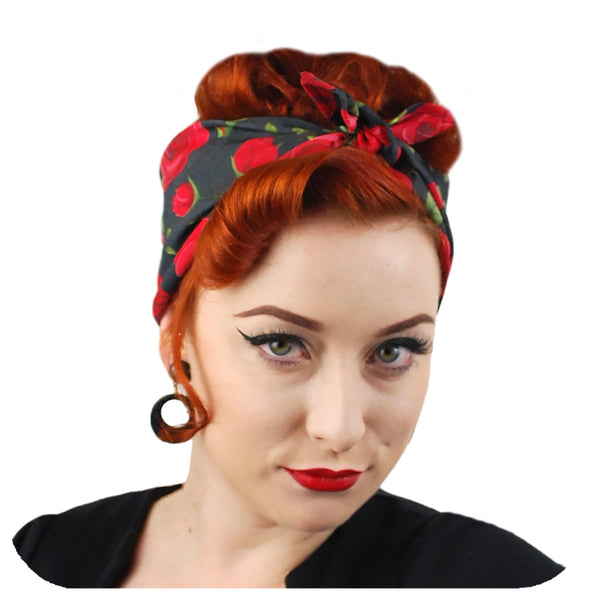 Download Rockabilly Rose Bandana | The Inkabilly Emporium