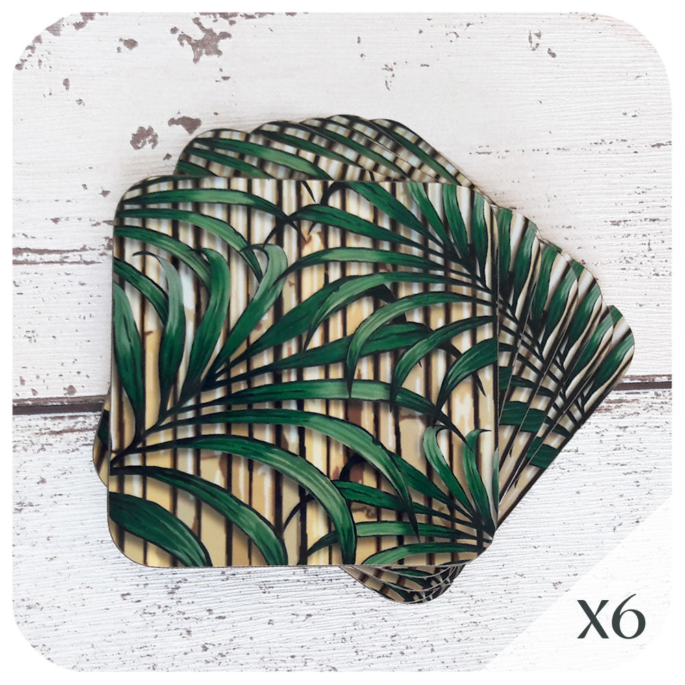 tropical drink coasters