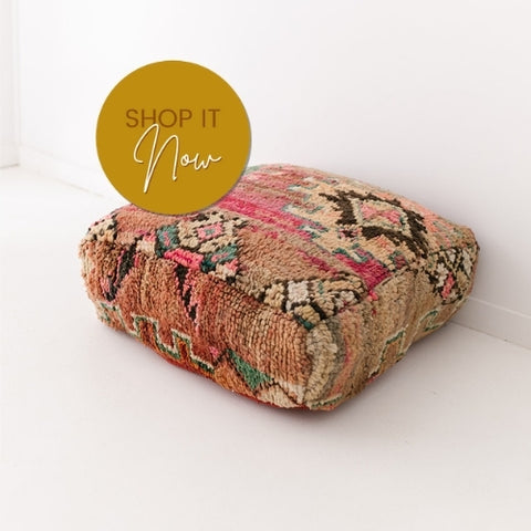 Hunter & Nomad - Moroccan Floor Cushion