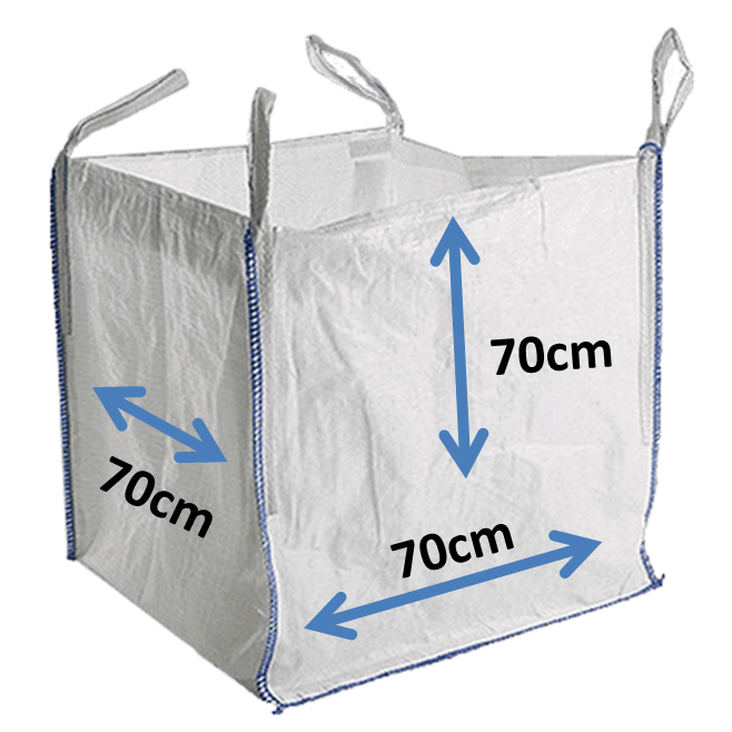 35 x 70 HEAVY DUTY EXTRA LARGE CLEAR PLASTIC POLYTHENE RUBBLE BAGS