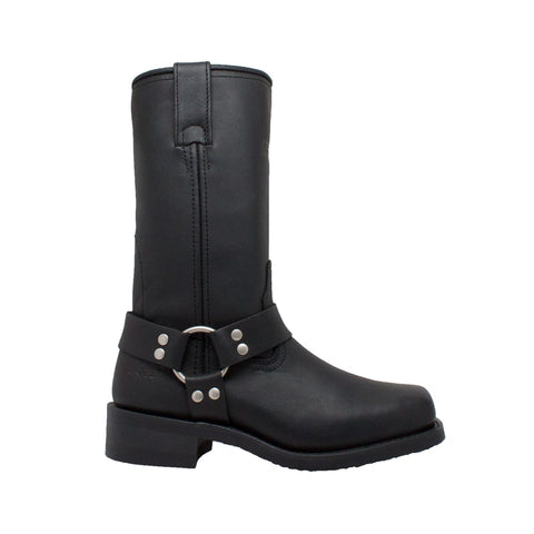 Women's Harness Boot-Black
