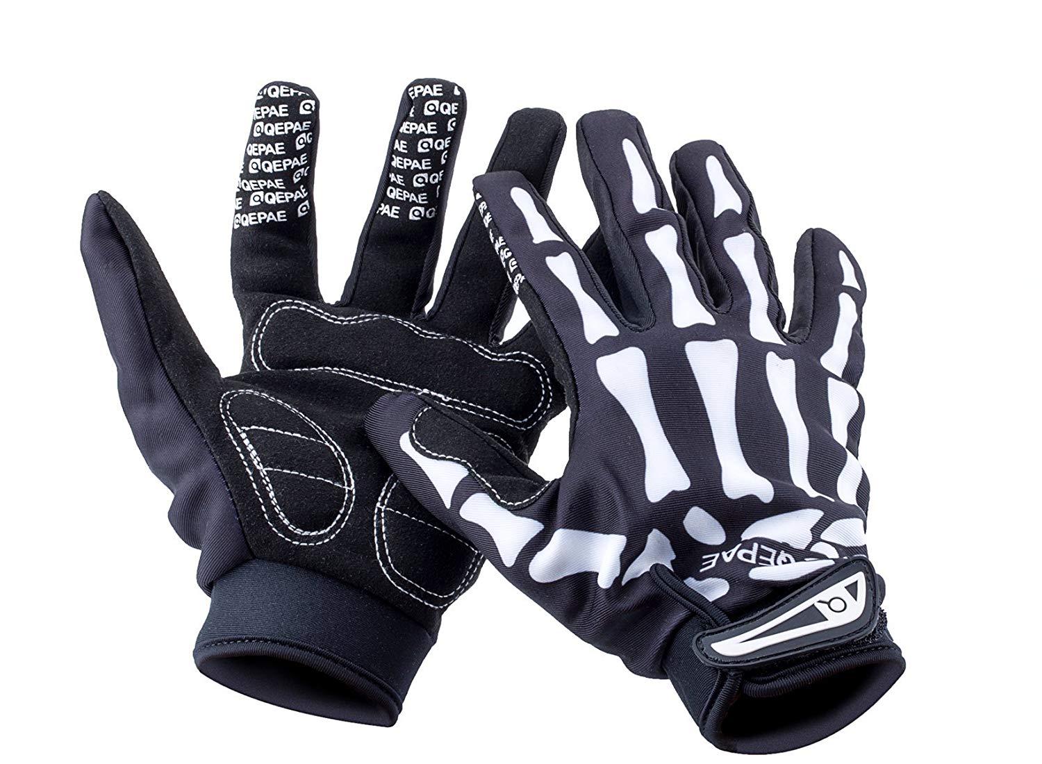 qepae skeleton gloves