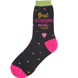 Women’s Best Grandma Ever Socks - Jilly's Socks 'n Such