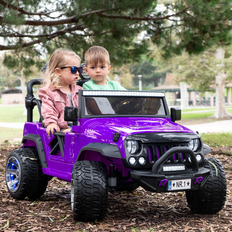 kids ride on rubber tires