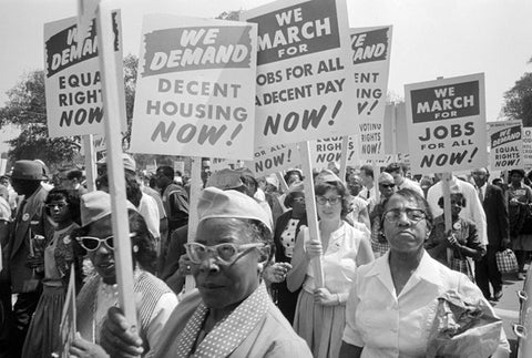 Demonstration for Afro American Civil Rights