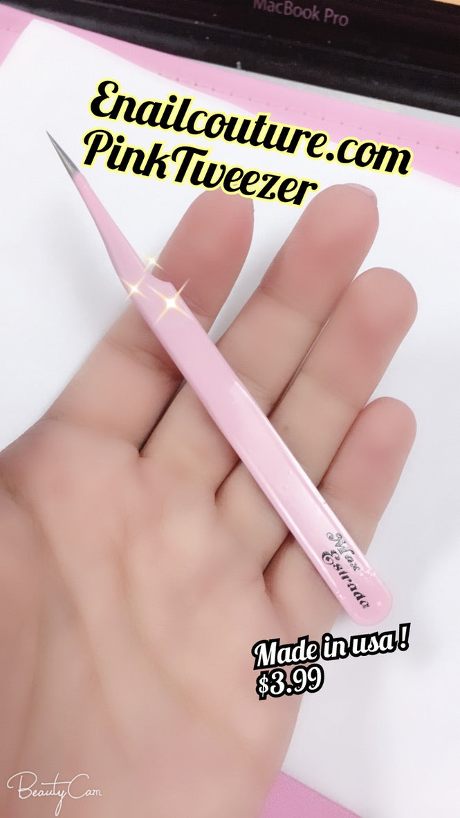 pink scissors with free cap !(cuticle scissors, nail art tool