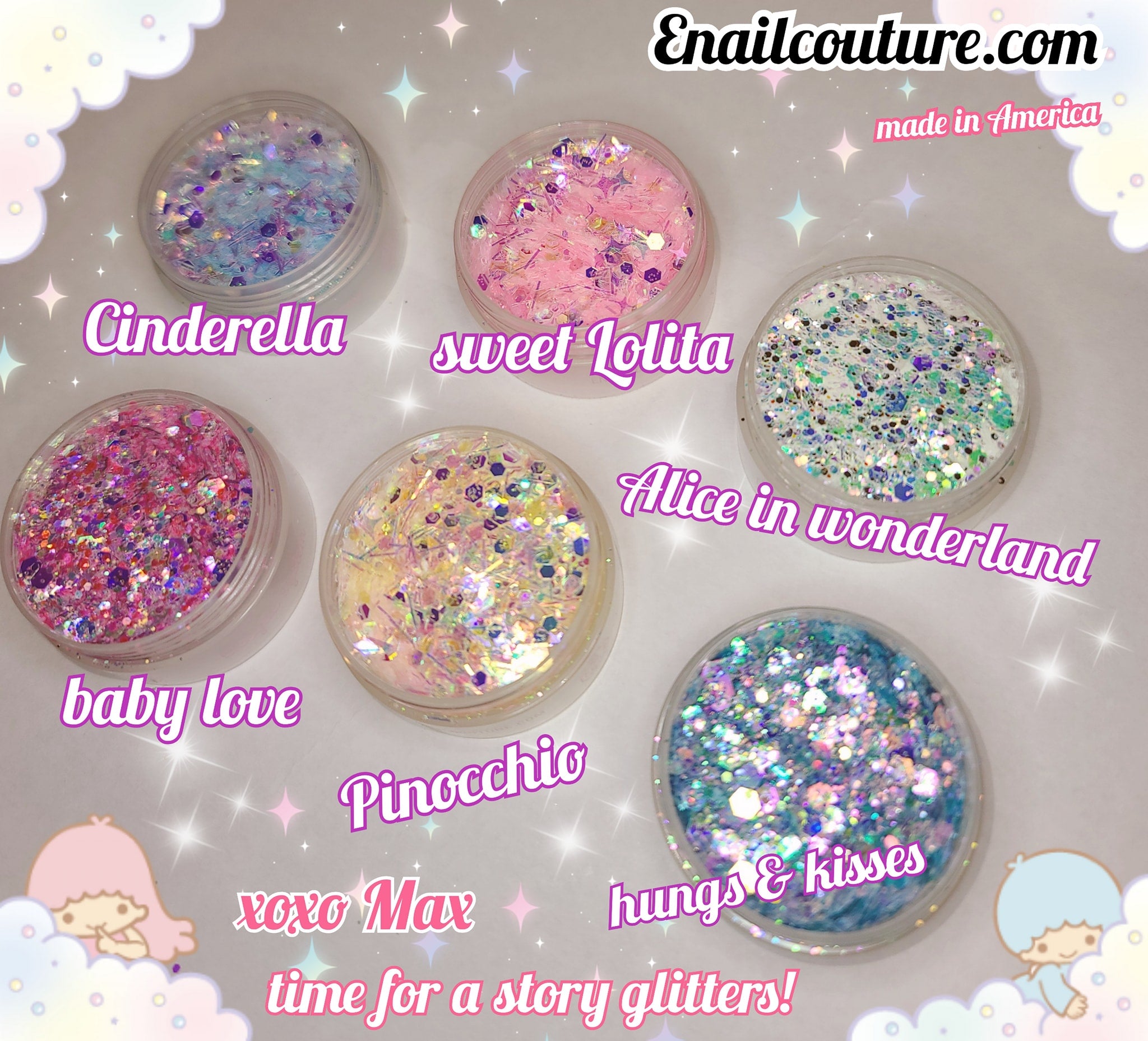 Glitterarty Nails Nail / Body / Resin / Craft Glitter Pearl Mega Mix Nail  Glitter for Nail Art 5g Bag 