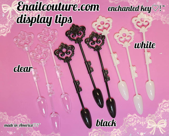 7. Nail Art Display Sticks with Clips - wide 9