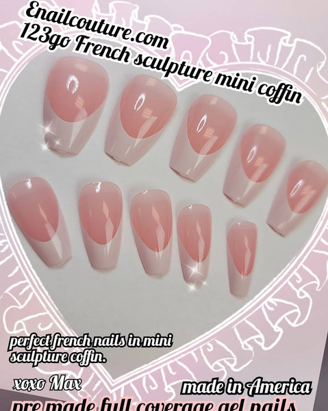 Mok Duplicatie Verdragen 123 Go! Nails (pre made full coverage gel nail tips) (Full Cover False –  enailcouture