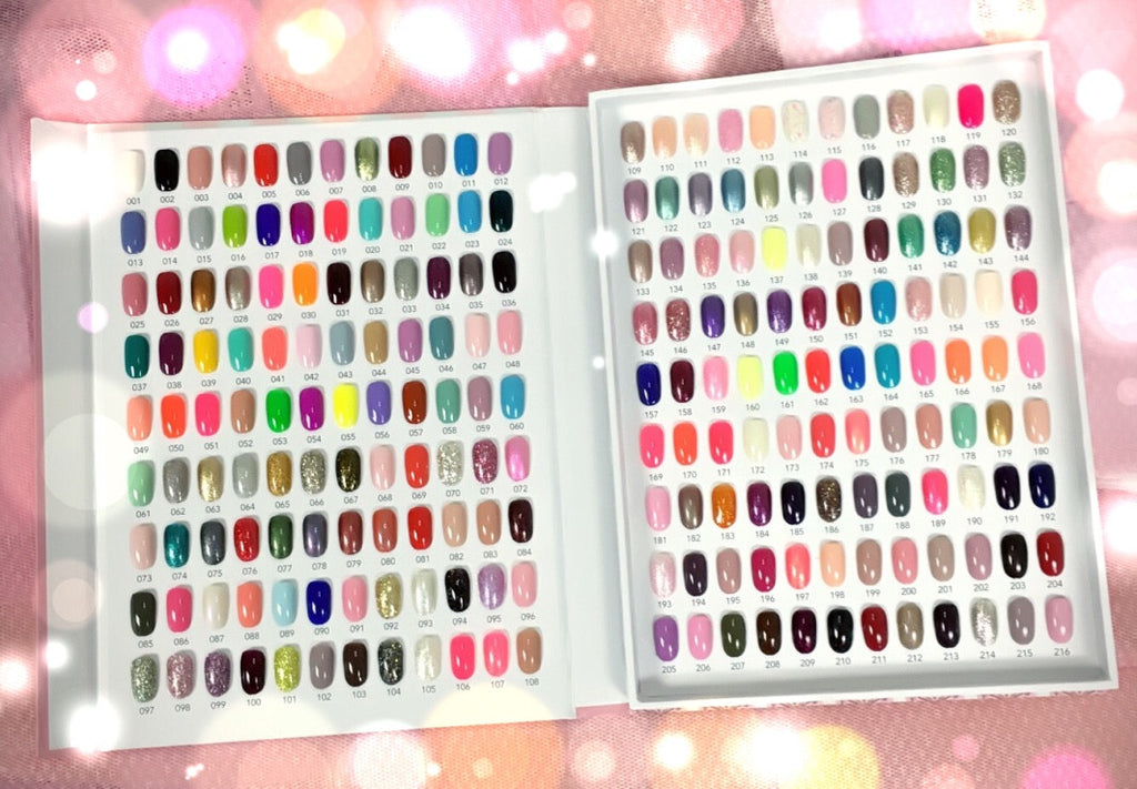 8. Nail Polish Color Swatch Book - wide 7