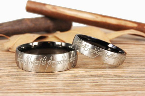 Wedding Bands for The lord of the Rings Fans