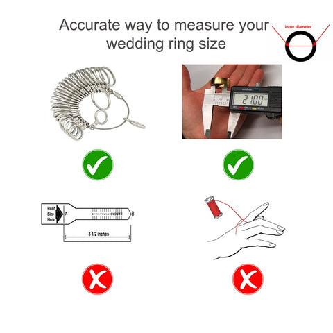 Ring Size Chart for Accurate Measurement