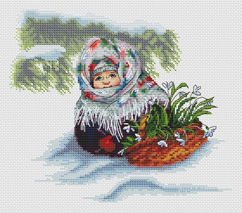 Cross Stitch Pattern Russian Winter Crossstitchclub