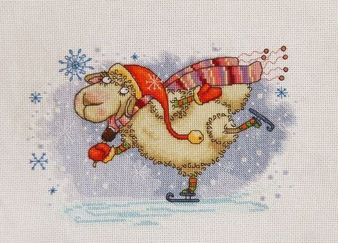 sheep cross stitch graph