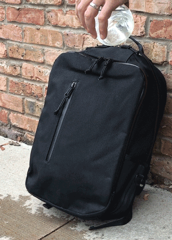 Bucktown Backpack  Black TexWax™ Canvas – DEFY