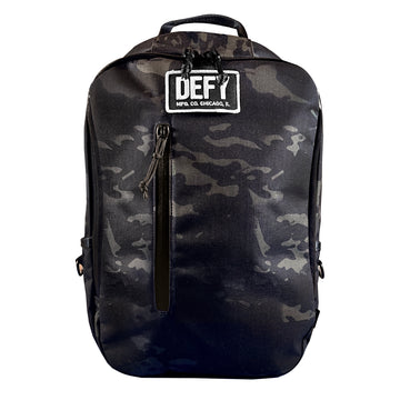 Bucktown Backpack | Black TexWax™ Canvas – DEFY