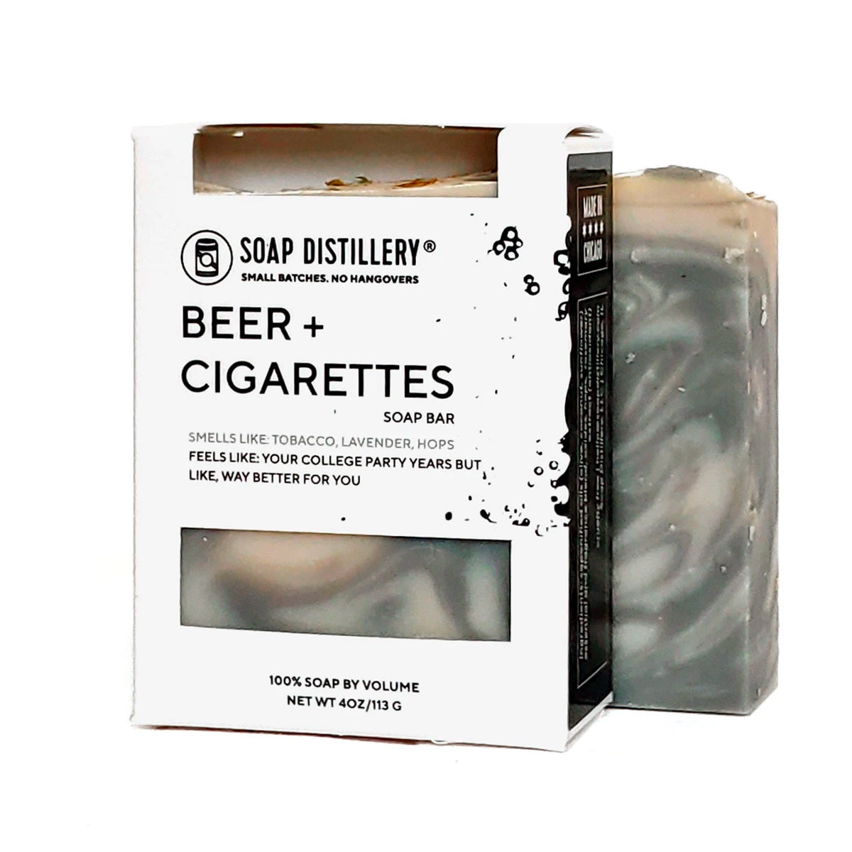 Beer + Cigarettes Soap Bar | Soap Distillery