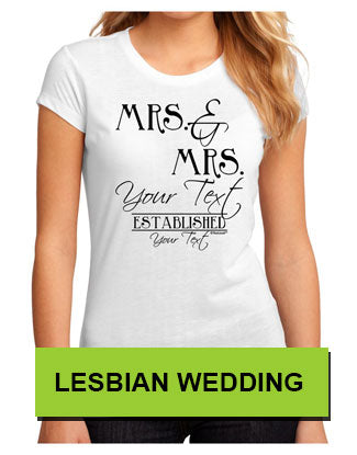 Lesbian Wedding Items