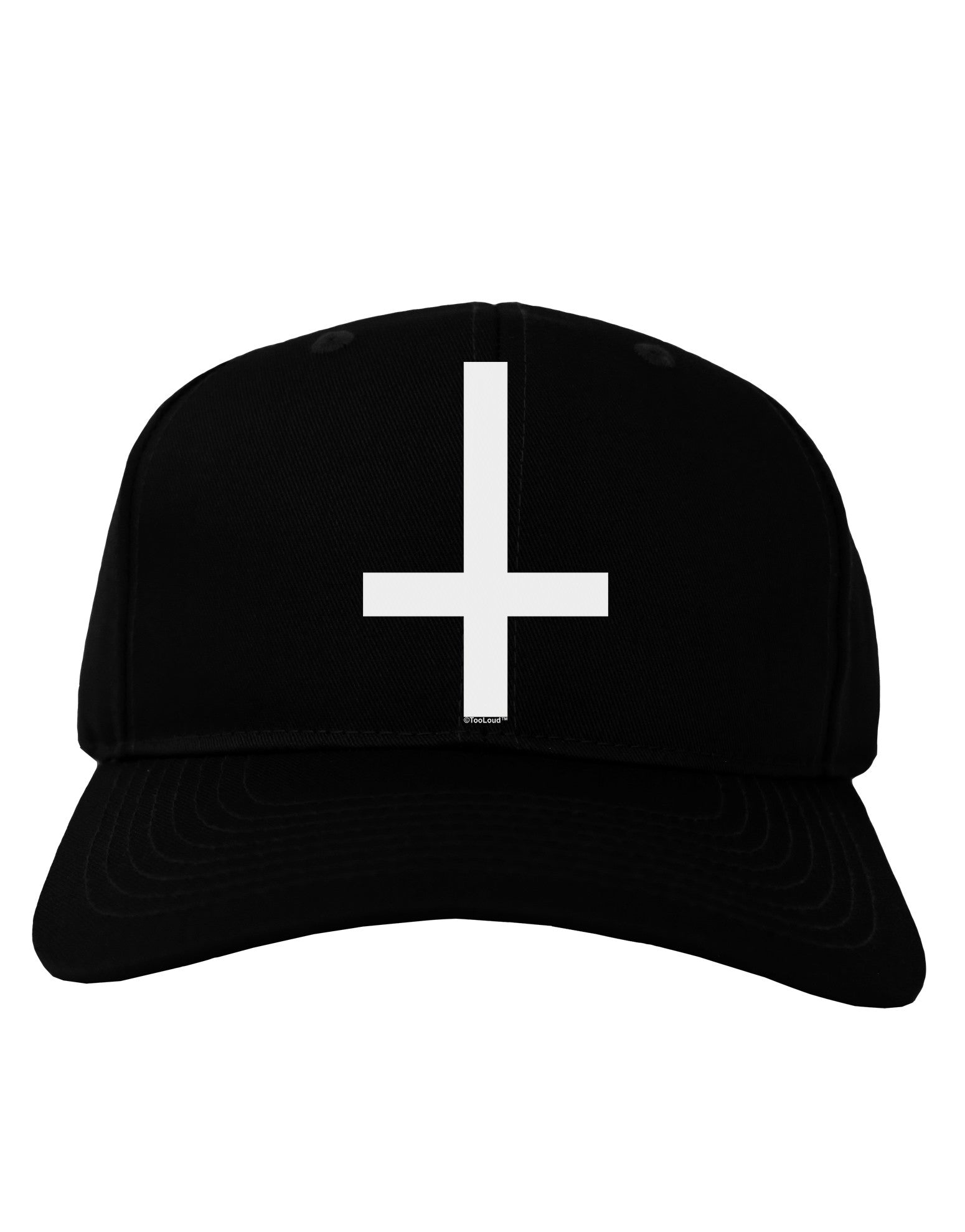Inverted Cross Adult Dark Baseball Cap Hat - Davson Sales