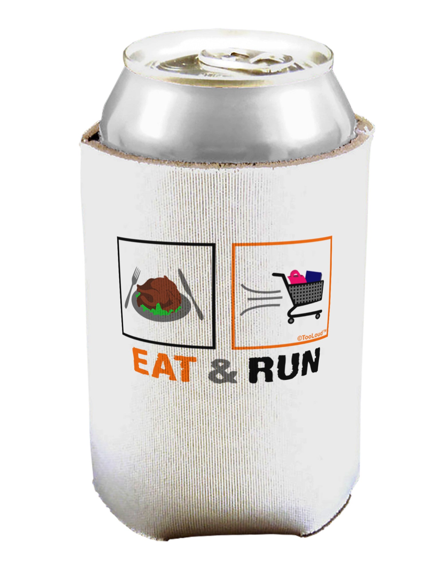 Eat & Run Black Friday Can / Bottle Insulator Coolers - Davson Sales