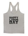 Happy Labor Day Text Mens String Tank Top