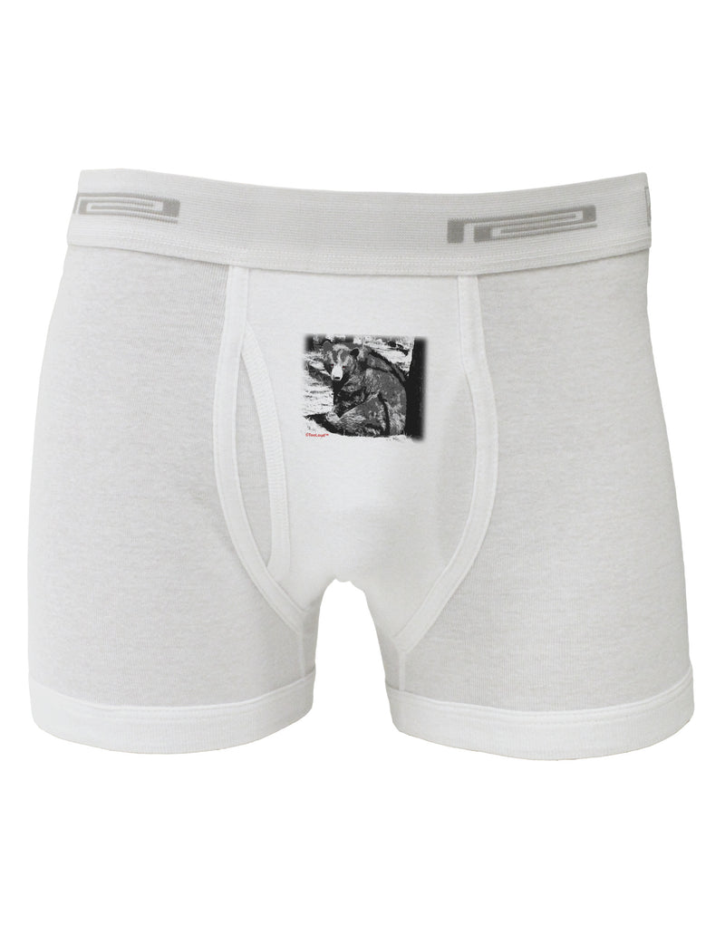 Creepy Black Bear Boxer Briefs - Davson Sales