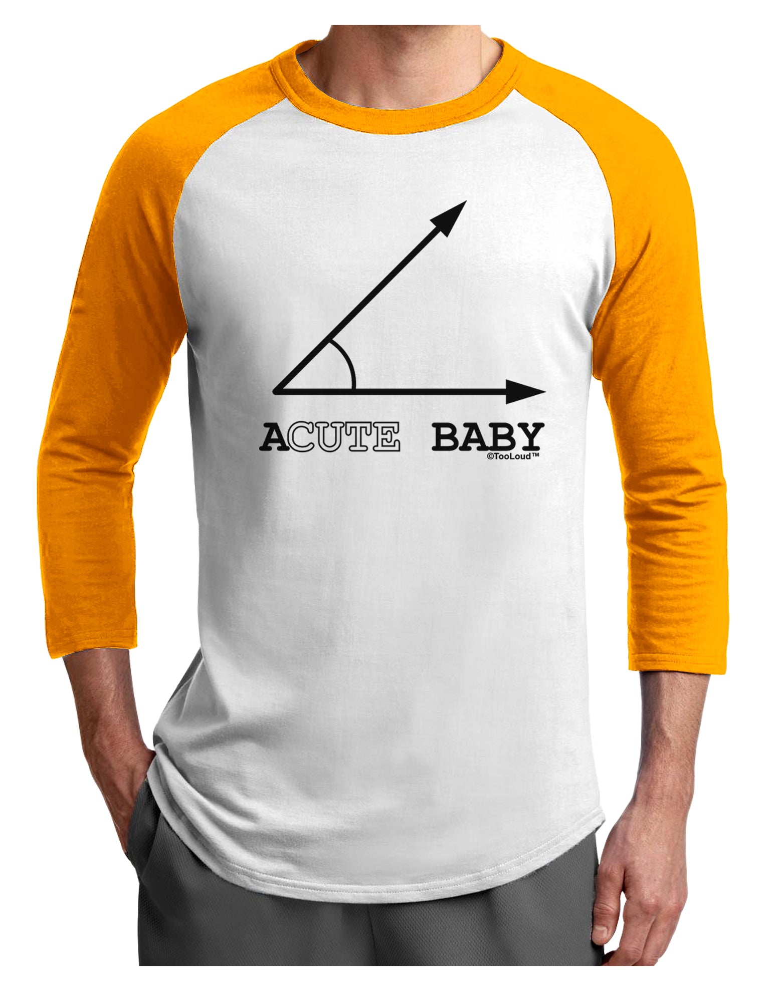 Acute Baby Adult Raglan Shirt - Davson Sales