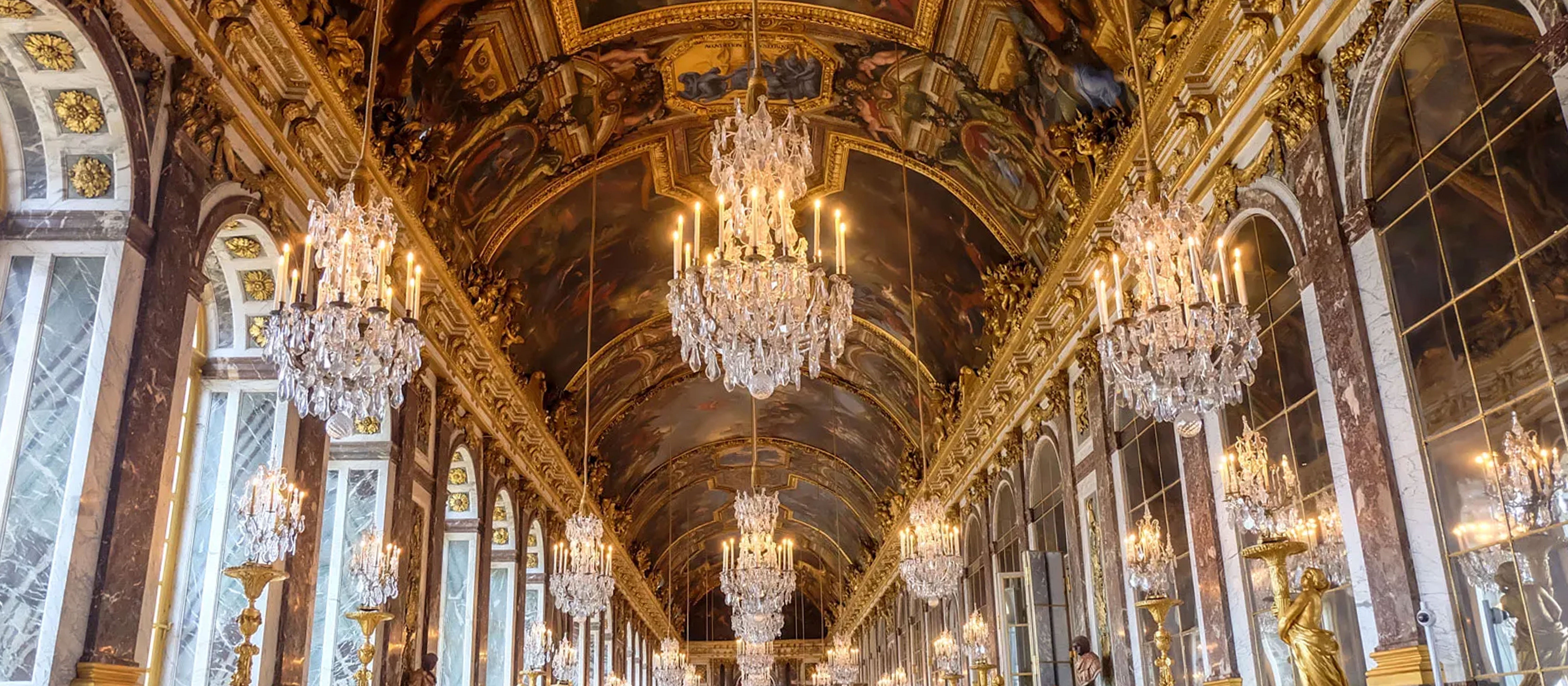 Versailles halls of mirrors