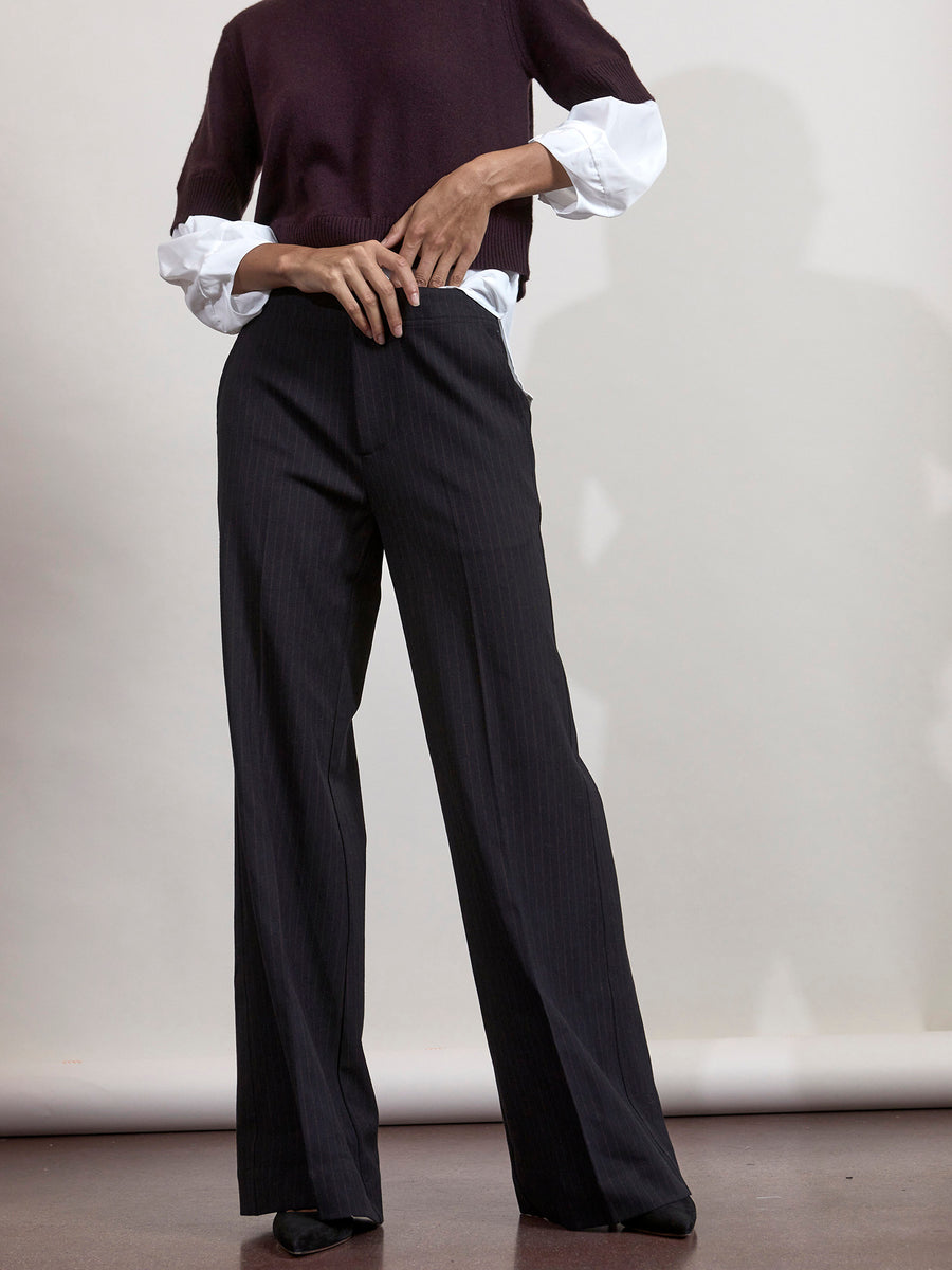 wide leg pants formal outfit