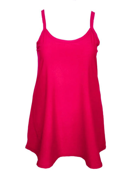 Summer slip dress for plus size women