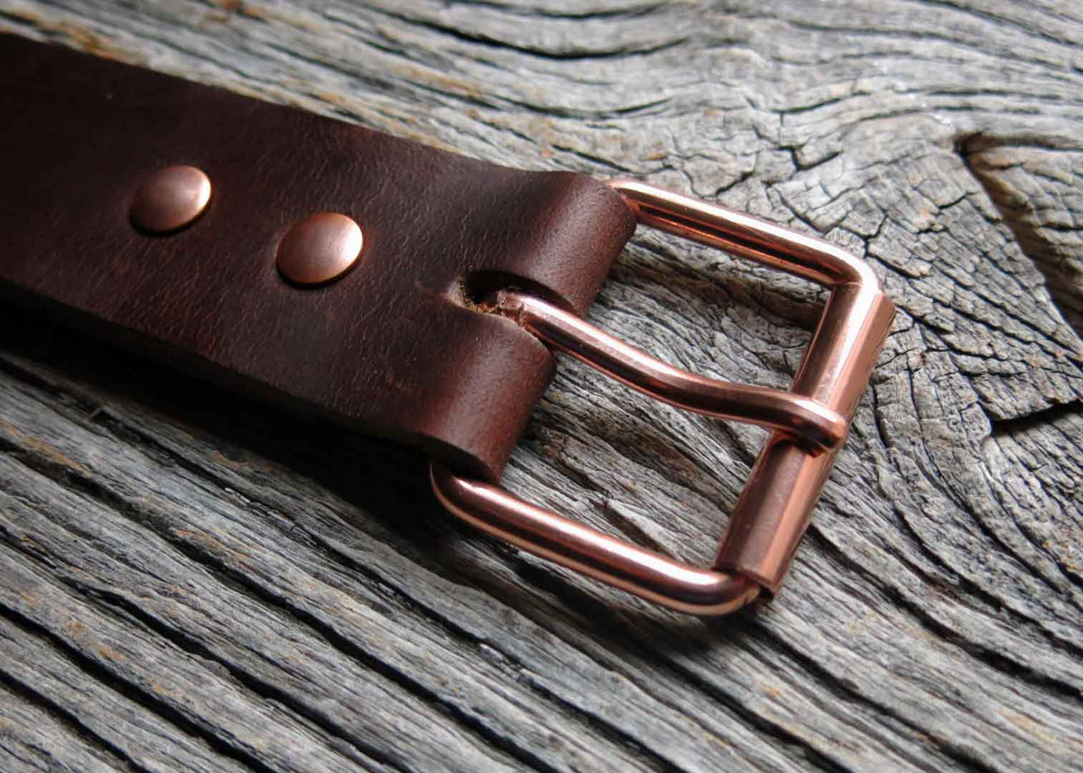 NEW Extra Strong Copper Belt Buckle |for Leather – TheSterlingBuckle