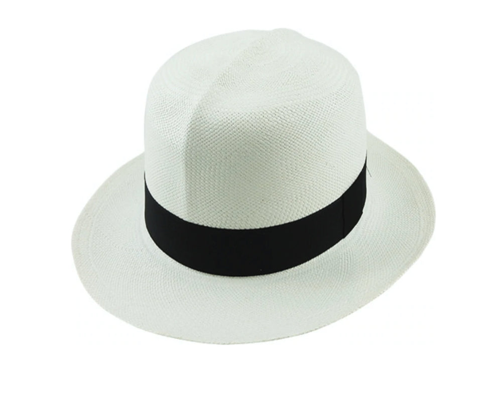 Avenel foldable Grade 4 Bleach Panama hat – Grand Hatters