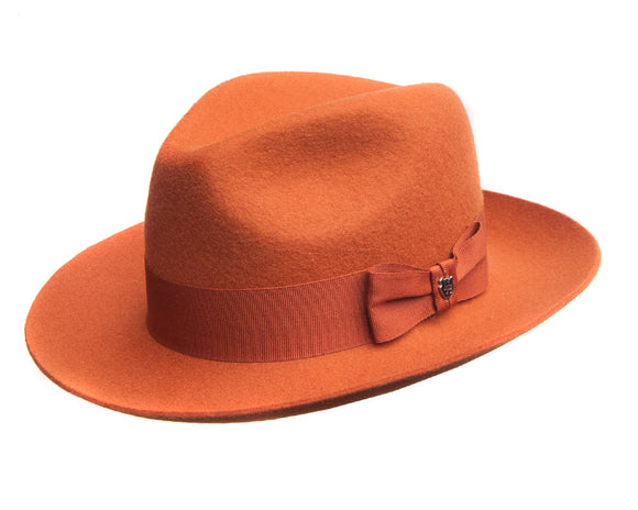 hunter orange cowboy hat