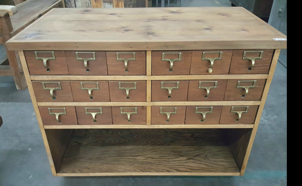 library card catalog cabinet – antiquities warehouse