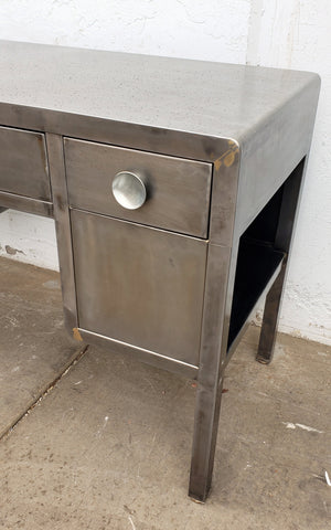 Stripped Norman Bel Geddes Desk Antiquities Warehouse