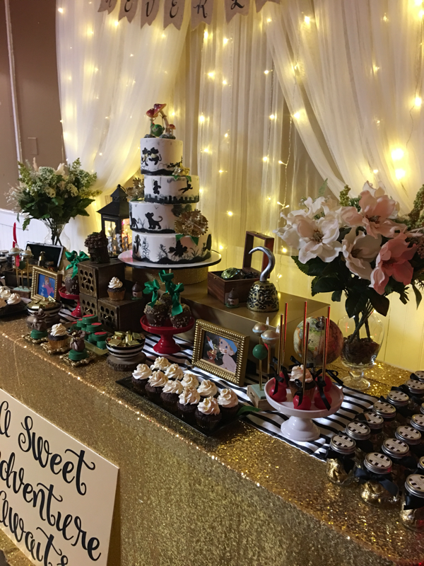 Peter Pan Birthday Party Dessert Table-A Sweet Adventure Awaits