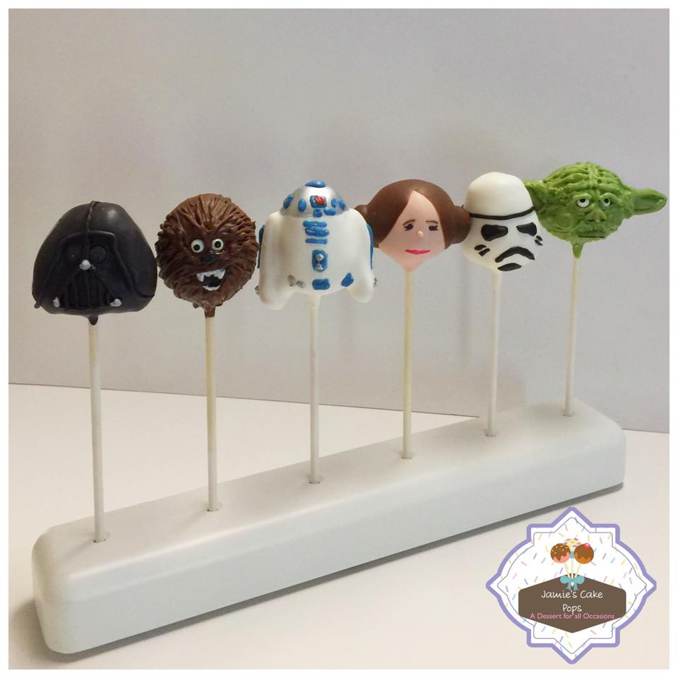 Star Wars Birthday Party Chocolate Covered Oreos, Cake Pops, Pretzel R ...