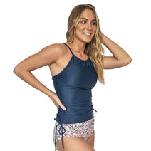 High Neck Long Tankini Top Nav Image 5