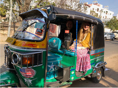 Indian tuk tuk jaipur