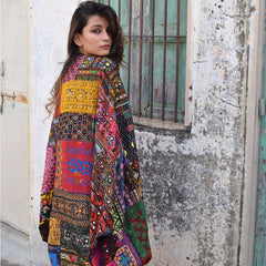 kimono made from vintage sarees  The Fox and the Mermaid
