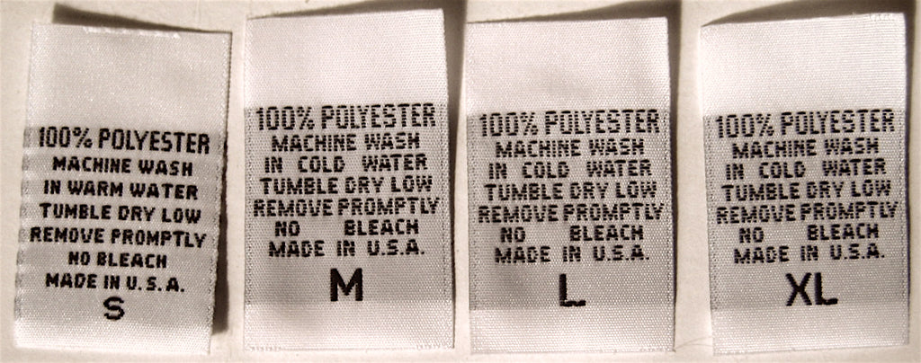 Polyester label