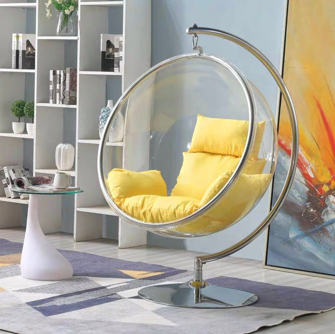 подвесное кресло шар bubble chair