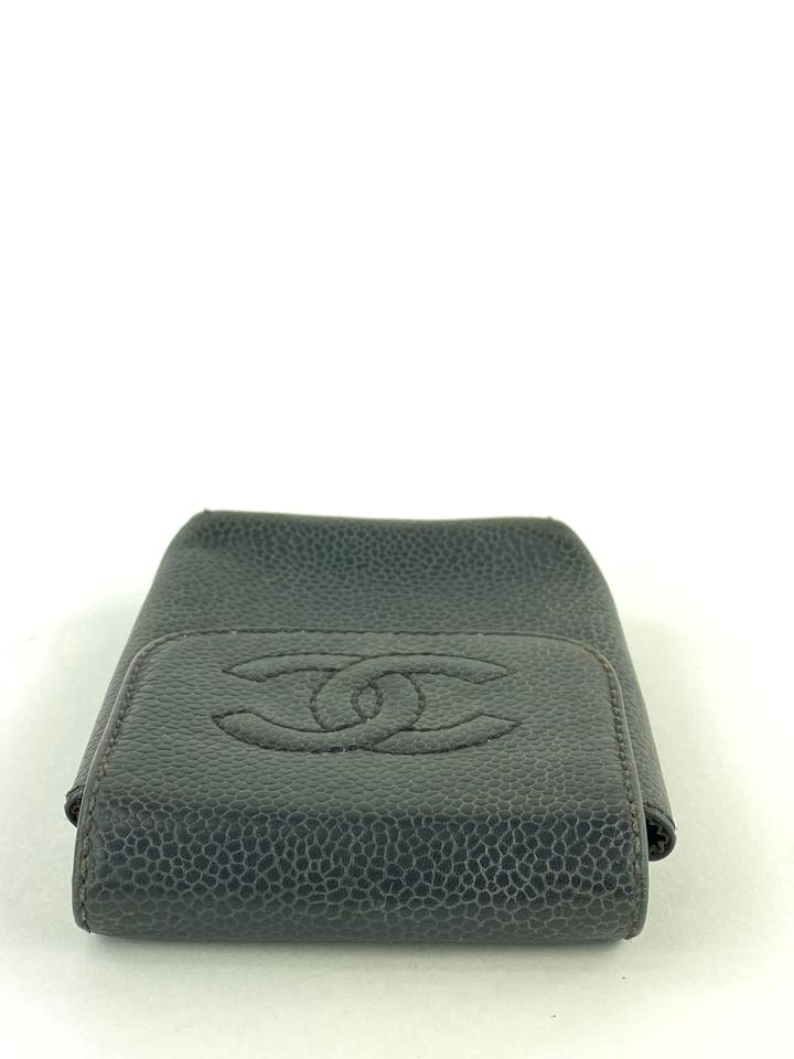 Chanel Cambon Cigarette Case  Black  CHA20881  The RealReal