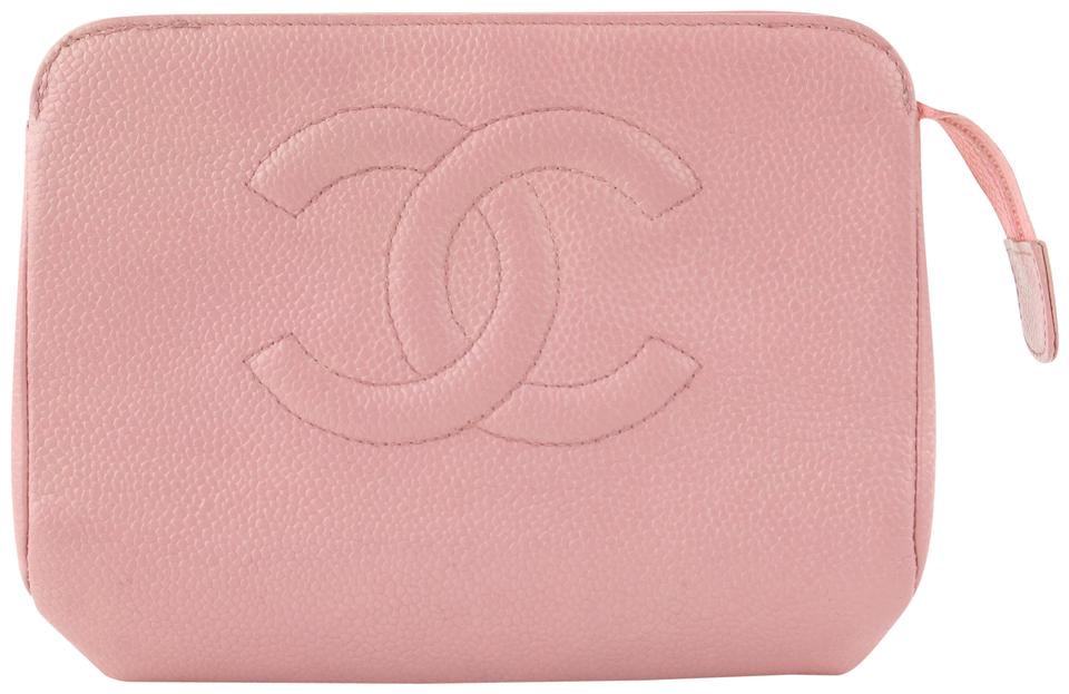 Chanel Pink Caviar Leather Toiletry Bag 18C712 – Bagriculture